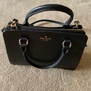 Kate Spade Authentic Black Leather Pocketbook